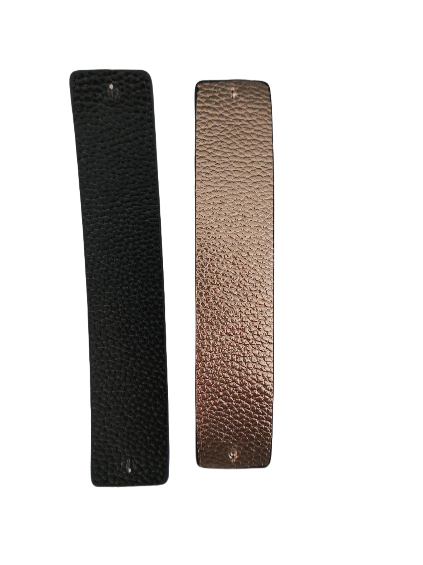 Brede goudkleurige armband met GOUD-ZWART PU lederen band, 3 cm