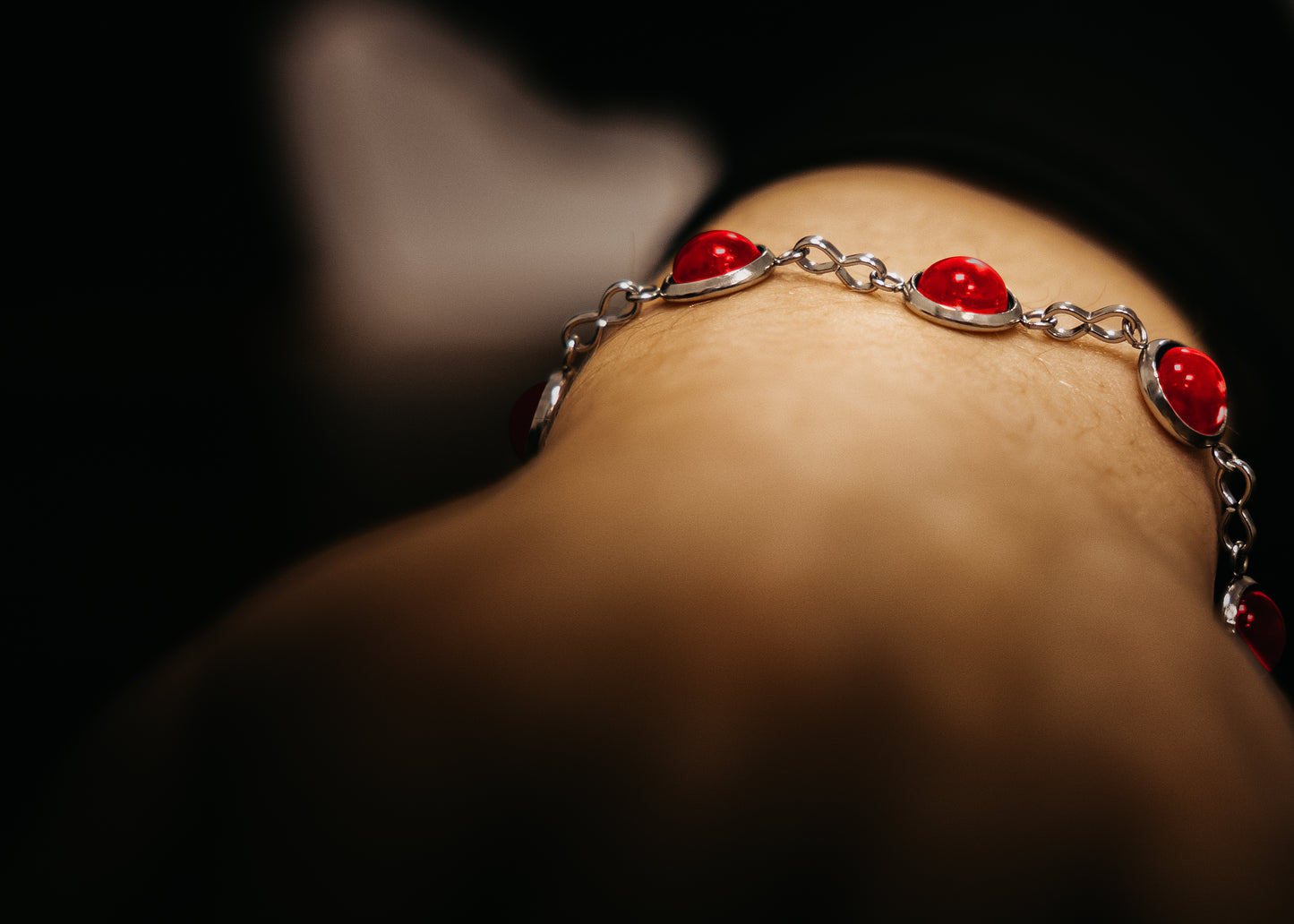 Verstelbare Armband met Gekleurde Cabochons | 8mm | 10 Kleuren