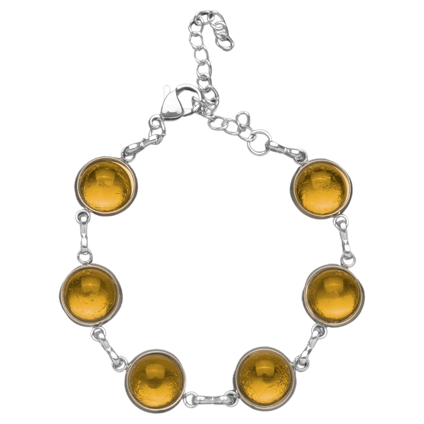 Verstelbare Armband met Gekleurde Cabochons | 10mm | 10 Kleuren