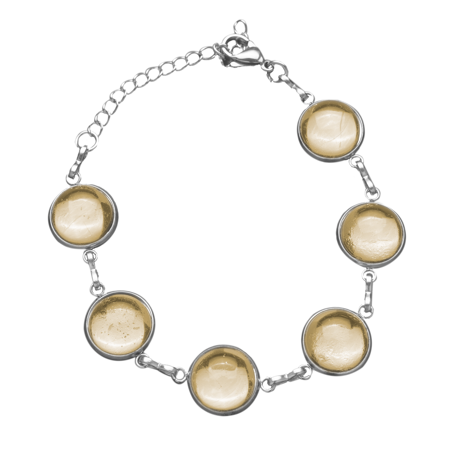 Verstelbare Armband met Gekleurde Cabochons | 12mm | 10 Kleuren