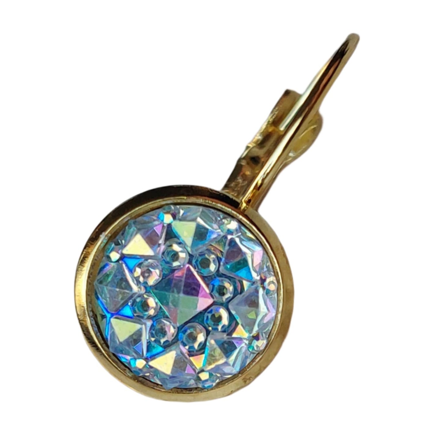 Oorhangers met Diamant Reliëf van Eva Jewels
